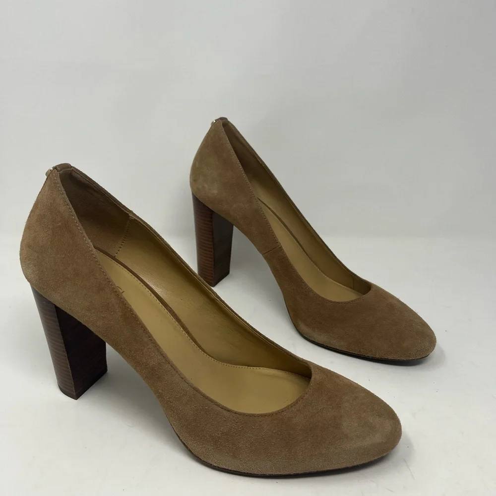 Michael Kors Suede Heels Size 8.5 M - Picture 8 of 8
